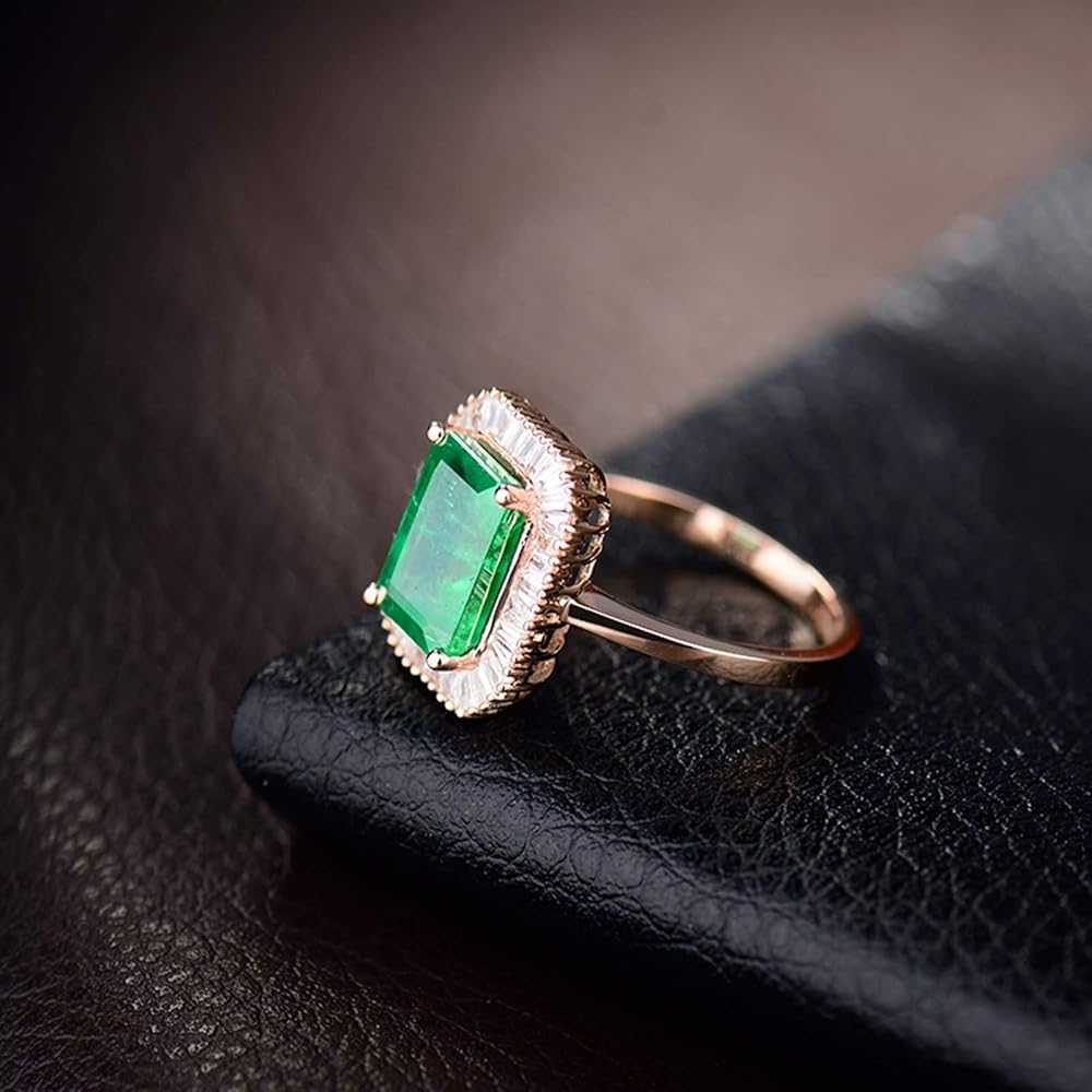 Amazon.com: AmDxD Wedding Ring Rose Gold 18K, Women Wedding